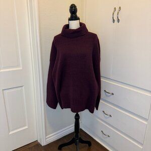 NWT Purple Turtleneck Sweater